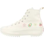 Baskets montantes Converse blanches Pointure 46,5 look casual pour homme 