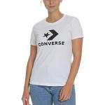 T-shirts Converse blancs à manches courtes à manches courtes Taille S look fashion pour femme 