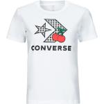 T-shirts Converse blancs Taille XS pour femme 