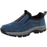 Chaussures de randonnée bleues imperméables à fermetures éclair Pointure 44 look casual 