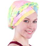 Turbans roses à motif tie-dye Tailles uniques look fashion pour femme en promo 