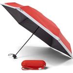 Copenhagen.Design Pantone Umbrella Travel foldable in Box with keychainstrap, Red