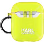 Coques & housses Karl Lagerfeld jaunes en silicone de portable 