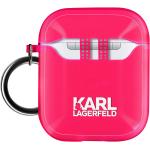 Coques & housses Karl Lagerfeld roses en silicone de portable 