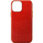 Coques & housses iPhone 12 Avizar rouges en silicone à paillettes Anti-choc 
