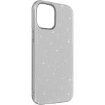Coques & housses iPhone 12 Mini Avizar argentées en silicone à paillettes Anti-choc look chic 