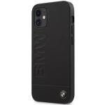bmw logo imprint iphone 12 mini (5.4) noir cover
