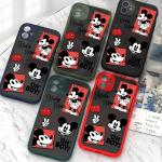 Coques & housses rouges en silicone de portable Mickey Mouse Club Mickey Mouse Anti-rayures look fashion 