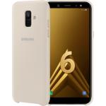 Housse Samsung Galaxy A6 Samsung beiges à rayures en polycarbonate Anti-choc 