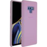 Housses Samsung Galaxy Note 9 Samsung violettes à rayures en silicone 