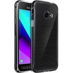 Coque Galaxy Xcover 4 et 4S Silicone Antichoc Fin Crystal Muvit Transparent