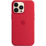 Coques & housses iPhone Apple rouges en cuir type souple 