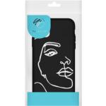 Coques & housses iPhone 12 blanches en silicone type souple look fashion 
