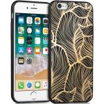 Coques & housses iPhone 6/6S dorées en silicone type souple look fashion 
