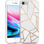 Coques & housses iPhone SE blanches en silicone type souple look fashion 