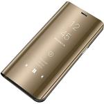 Coque Samsung Galaxy S6 Edge PC Miroir Etui Flip 3