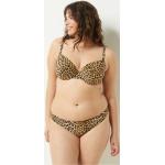 Bikinis léopard Etam marron à effet léopard 100D pour femme 