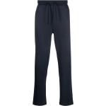 Corneliani pantalon de jogging à rayures latérales - Bleu