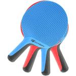 Cornilleau - Softbat - Raquette de ping-Pong d'extérieur éco-conçue et Ultra Durable (4 Raquettes + 4 balles)
