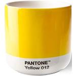 Tasses design jaunes en acier 175 ml 