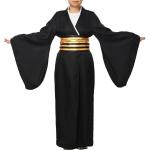 Peignoirs Kimono dorés Taille XL look asiatique pour homme 