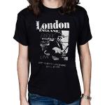 Cosmic Saint Officiel Bob Dylan Live in London T-Shirt - Noir, Medium