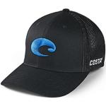 Costa Del Mar Casquette de Camionneur avec Logo Flex Fit Chapeau, Noir, Taille Unique Mixte