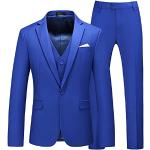 Vestes de costume bleues Taille 4 XL look fashion pour homme 
