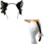 Déguisements noirs à motif chats d'animaux look Kawaii pour fille de la boutique en ligne Rakuten.com 