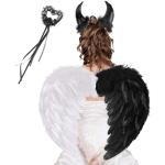 Accessoires Costume carnaval Cosplay mariage Nouvelle collection Mardi  Gras? ailes ange et diable unisexes pour adultes? Halloween? Cosplay ange pour  adulte