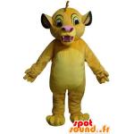 Costume De Mascotte Spotsound Personnalisable De Simba, Le Célèbre Lionceau Dans Le Roi Lion.