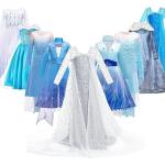 Déguisements blancs en fil filet de princesses Taille 10 ans look fashion pour fille de la boutique en ligne joom.com/fr 