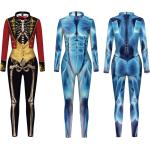 Déguisements de squelette en fibre synthétique Taille XL pour homme 