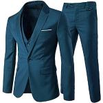 Gilets de costume bleus Taille 3 XL pour homme en promo 