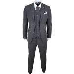 Vestes de costume grises en tweed Taille XXL look fashion pour homme 