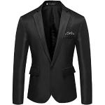 Vestes de costume noires en feutre Taille 4 XL look business pour homme 