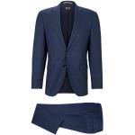 Costumes deux pièces de créateur HUGO BOSS BOSS bleues foncé en laine Taille L look business pour homme 