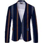 Vestes de ski bleu marine en cuir synthétique à motif lapins Taille 3 XL look urbain pour homme 