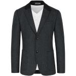 Blazers vintage gris en tweed Taille S look casual pour homme en promo 