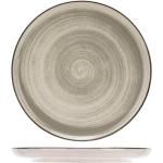 Assiettes plates Cosy&Trendy argentées diamètre 20 cm scandinaves 