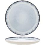 Assiettes plates Cosy&Trendy bleus clairs diamètre 21 cm 