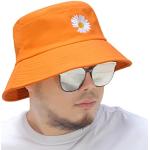 Chapeaux bob orange 57 cm look casual pour femme 