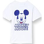 T-shirts à manches courtes Cotton Division blancs en coton Mickey Mouse Club Taille 10 ans look fashion pour garçon de la boutique en ligne Amazon.fr 