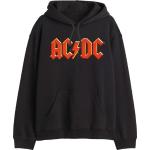 Sweats Cotton Division noirs AC/DC lavable en machine Taille S look casual pour homme 