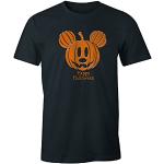 Disney MEDMICKTS128 T-Shirt, Anthracite, L Homme