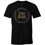 T-Shirt Le Seigneur des Anneaux - Logo Ring, Noir, S