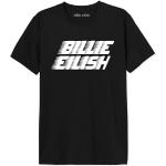 T-shirts Cotton Division noirs en coton à manches courtes Billie Eilish lavable en machine à manches courtes Taille XS look casual pour homme en promo 