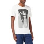 cotton division Homme Merollits016 T-Shirt, Blanc, XS EU