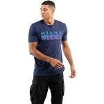 Cotton Soul T-shirt unisexe avec logo Miami Vice Og, bleu marine, bleu marine, M