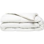 Couvertures blanches en coton à motif canards hypoallergéniques 240x220 cm 